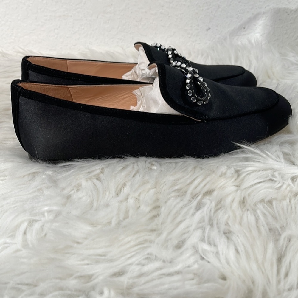 J. CREW Marie bow loafers in satin Size 8.5 New - Picture 7 of 16